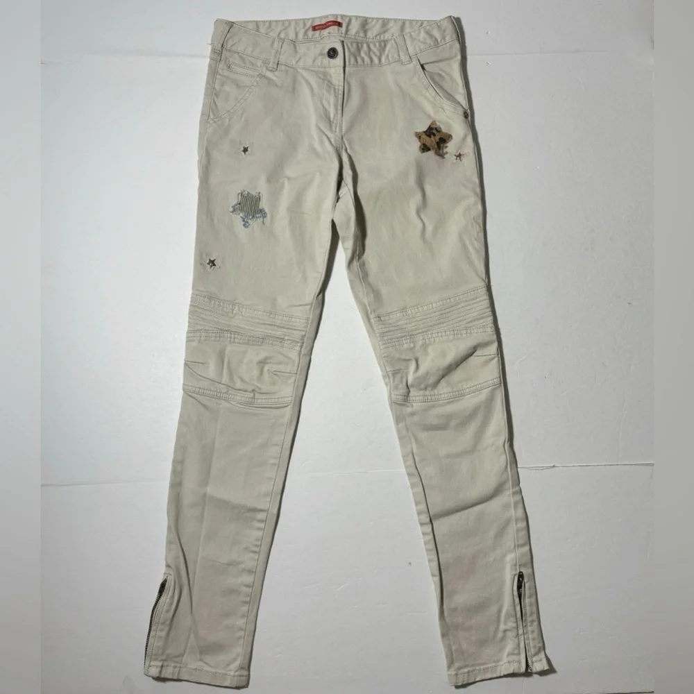 Scotch R’Belle Khaki Skinny Moto Pants
